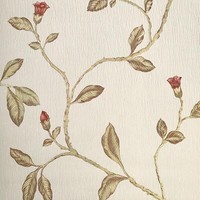 Holden Opus Lia Blumenmuster Trail Tapete Blumen Rose Glitzer Texturiert Vinyl