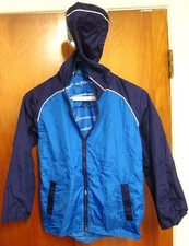 TOUGHSKINS reversible hooded jacket Skateboards polyester youth lrg size 7