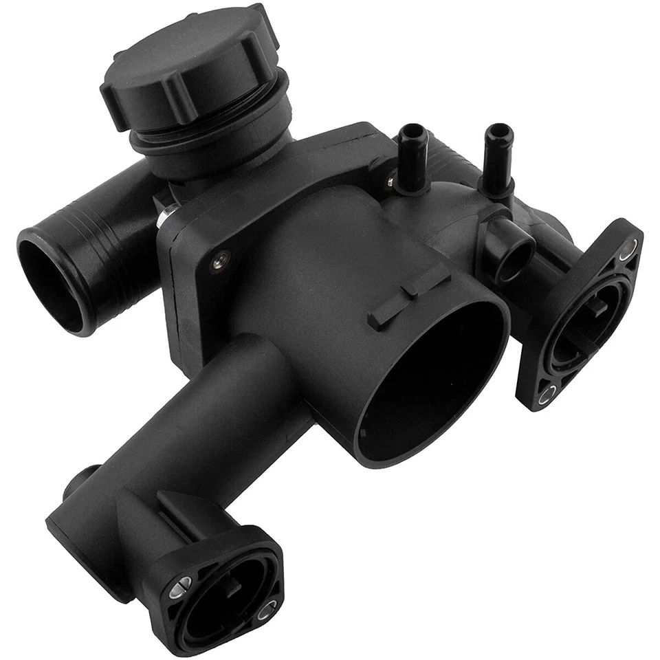 Carcasa termostato refrigerante motor para Ford Thunderbird V8 3,9 L 2003-2005 Foto 3 de 4