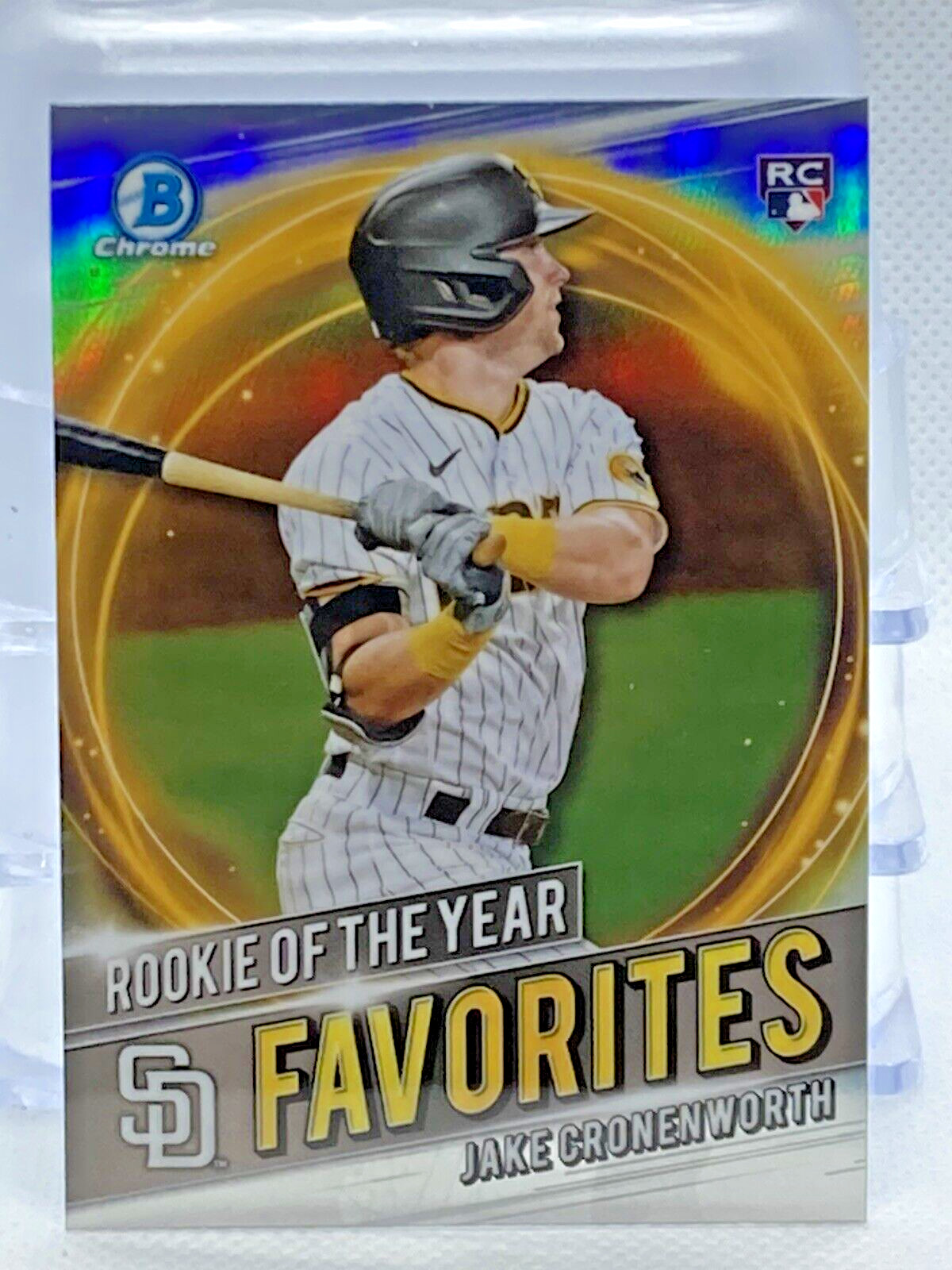 2021 Bowman Chrome Rookie Of The Year Favorites Jake Cronenworth RC RRY-JC 