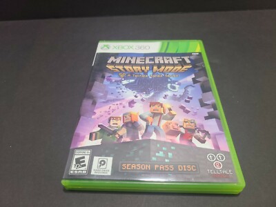Minecraft: Story Mode Season Pass Disc (Microsoft Xbox 360, 2015)