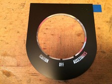 TACHOCOVER AUFKLEBER DASHCOVER LABEL HARLEY DASH BOARD SOFTAIL® FATBOY HERITAGE®