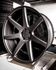 New Set 4 Of Vossen Wheels Cv7 Graphite 20x8.5et44-20x11et44 5x130