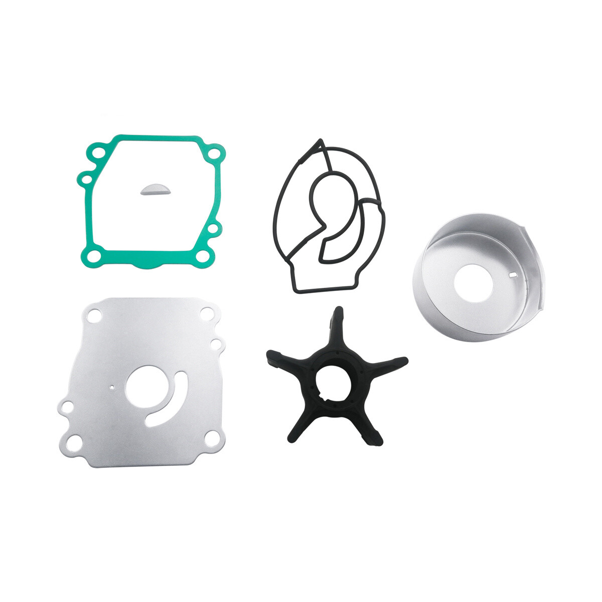 Yamaha Außenbordmotor Wasserpumpe Reparatursatz - Passend Für 40-50HP Modelle - Komplettes Ersatzteil Set