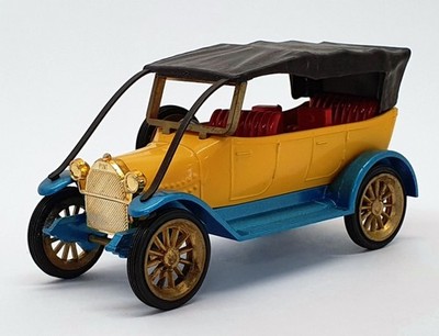 Gama Maßstab 1:45 Modellauto 991 - 1911 Fiat - schwarz/gelb/blau