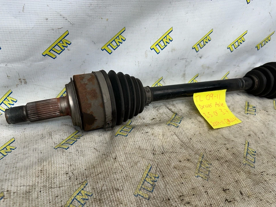 09-11 Acura TL eje delantero izquierdo conductor 3.5 3.7 eje 2009 2010 2011 10 OEM Foto 2 de 3