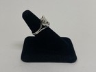 925 Sterling Silver Cat Face Ring Animal Feline Jewelry 4.2 Grams Size 8 — photo 2