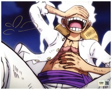 Colleen Clinkenbeard Signed 8x10 Photo One Piece Luffy Autographed Zobie COA