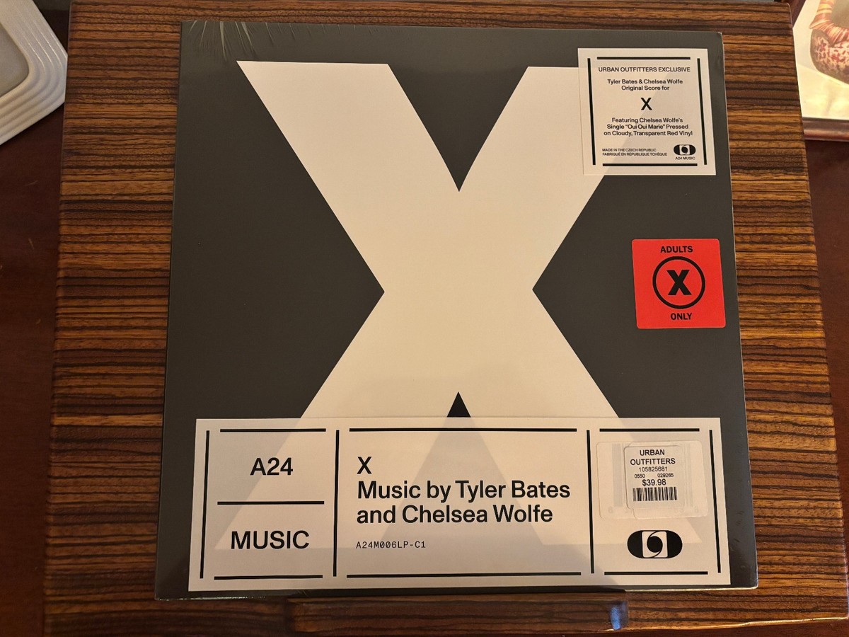 A24 Soundtracks MAXXXINE PEARL & X Trilogy COLORED VINYL Tyler