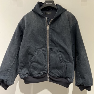 Balenciaga Oversized Denim Bomber | eBay