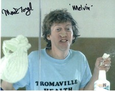 Mark Torgl signed 8x10 Photo Melvin Ferd The Toxic Avenger JSA Authentication