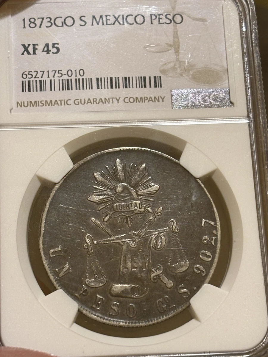 1873 Year Silver Mexican Coins for sale | eBay