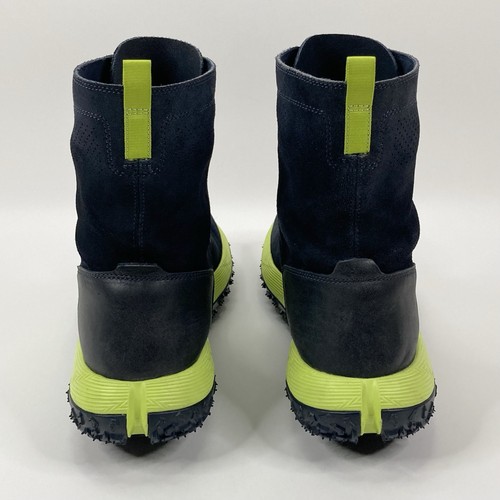 Under Armour Men's Boots Lace Up Navy Suede Size 14 Wild Gripper Soles PERFECT - Picture 2 of 17