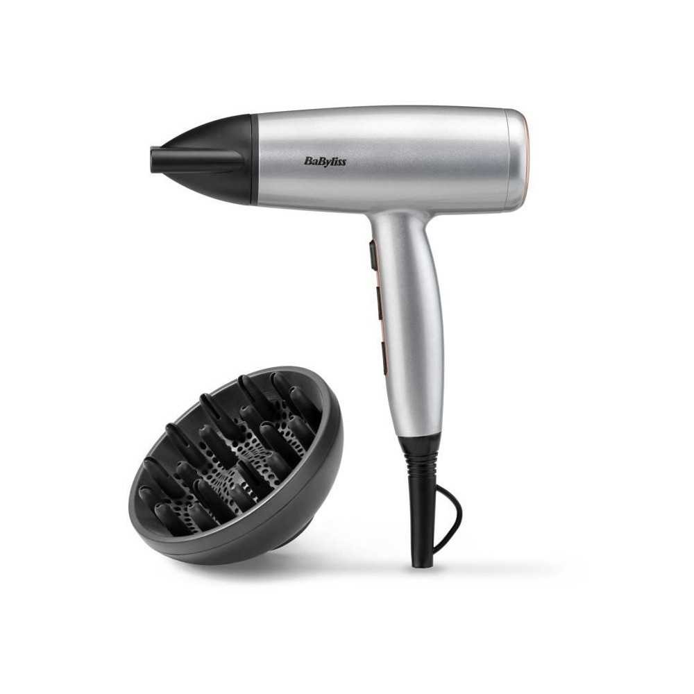 Sèche-cheveux 2100W Babyliss D580DE léger avec embout diffuseur de volume - 2