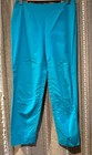 Piazza Sempione Turquoise Blue Ankle  Pants Cotton Made in Italy — photo 2