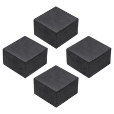 4pcs Rubber Anti-Vibration Pads Hard Pads 50mm x 50mm x 30mm Square