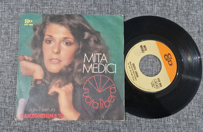 Mita Medici Freilauf 45 Runden CGD 1869 Lied 1973 TV-Abkürzung