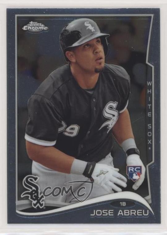 2014 Topps Chrome Jose Abreu (English Back) #199 09wc