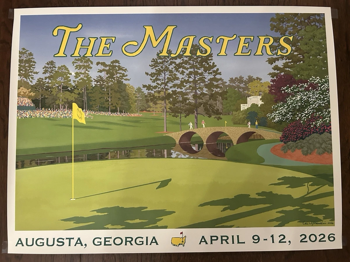 Masters Golf Fan Posters for sale | eBay