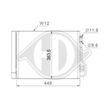 Condensateur Smart FORTWO