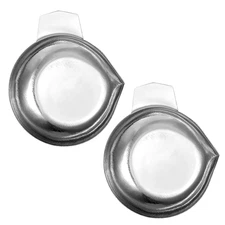 Stainless Steel Mini Weighing Pans for Reloading and Lab Supplies - 2 Pack