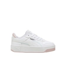 PUMA Carina Street Holo 2.0 Lace Up Youth Girls White Sneakers Casual Shoes 398