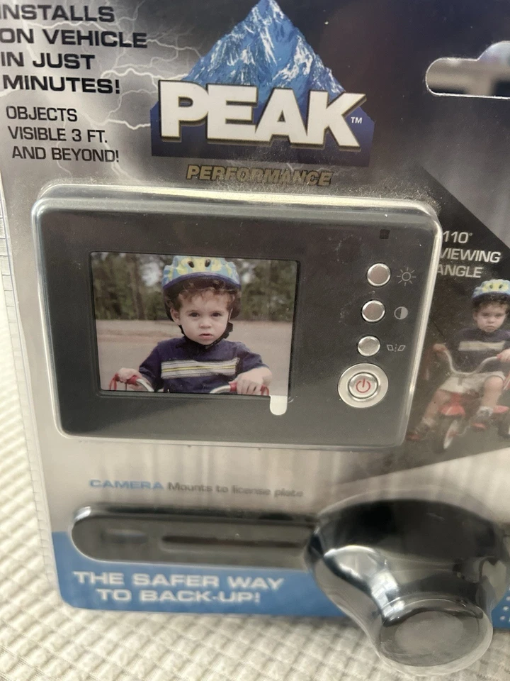 Peak Performance Wireless Back-Up Camera #PKC0RA w 2.4" Color LCD Monitor Sealed - Image 3 of 4
