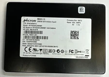 Micron M600 256GB SSD 2.5” SATA Solid State Drive MTFDDAK256MBF