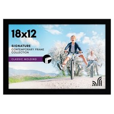 Americanflat 18x12 Picture Frame with Shatter-Resistant Glass - Signature Collec