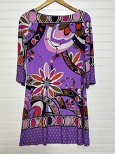 Sweet Robyne Women’s Retro Print Dress, Size Medium 60’ Vibe