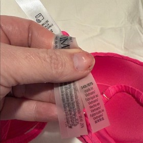 Victoria Secret Swim Mix & Match Icon Push-Up Bikini Top Forever Pink 34B NWT