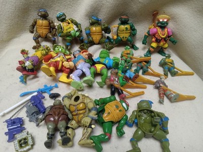 Vintage Teenage Mutant Ninja Turtles Toys 1988-1992 Lot