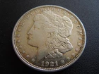 1921 D Liberty Silver Dollar Coin