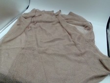 Women's Grey Mesh Sheer See Through Summer Dress Beach Cover Up