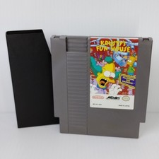 Krusty's Fun House (Nintendo NES) Cart Only - Tested - Free Shipping 