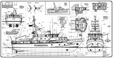 Bauplan FA Eider 1989 Modellbauplan Schiffsmo...