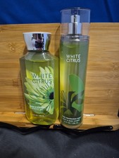 Bath  Body Works White Citrus Fragrance 2 Piece Set Body Mist  Shower Gel