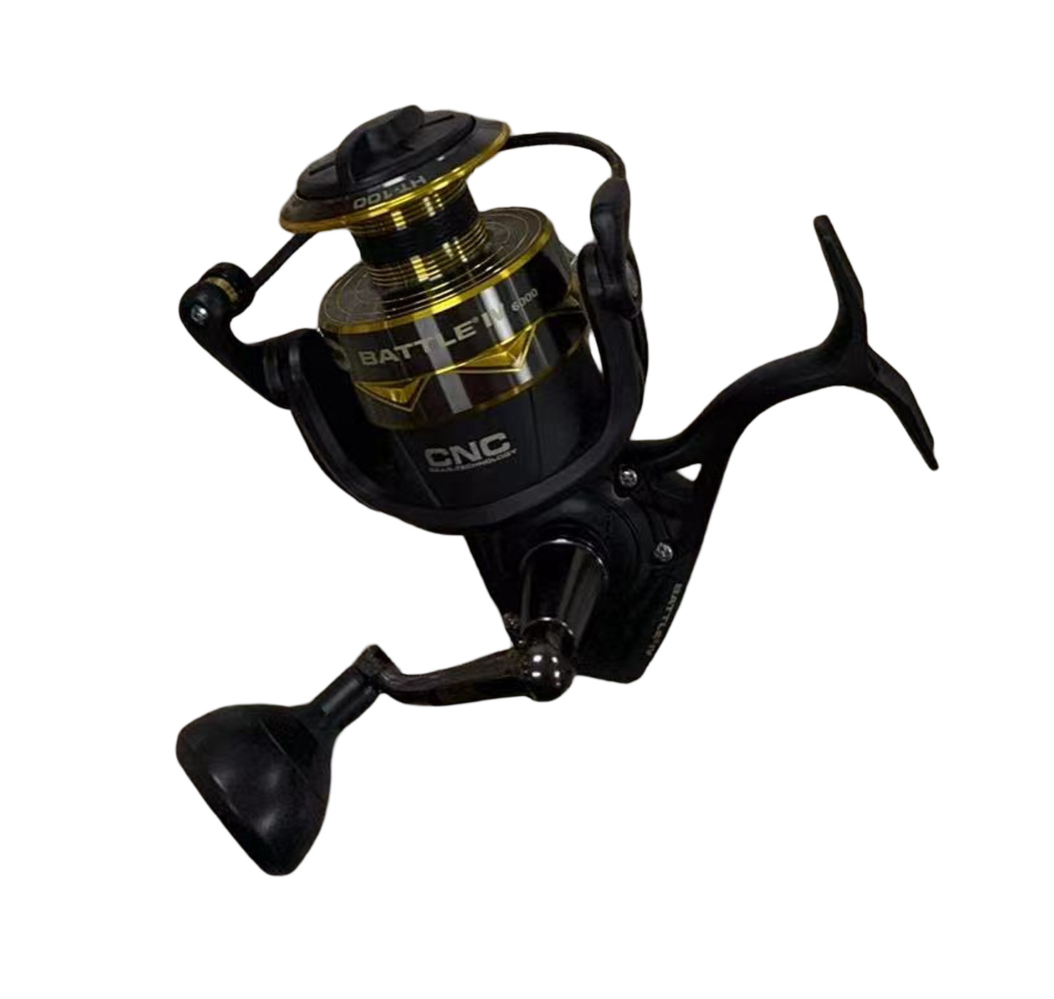 Penn Battle IV 6000 Spinning Fishing Reel with 5.6:1 Gear Ratio & 6 Ball-Bearing