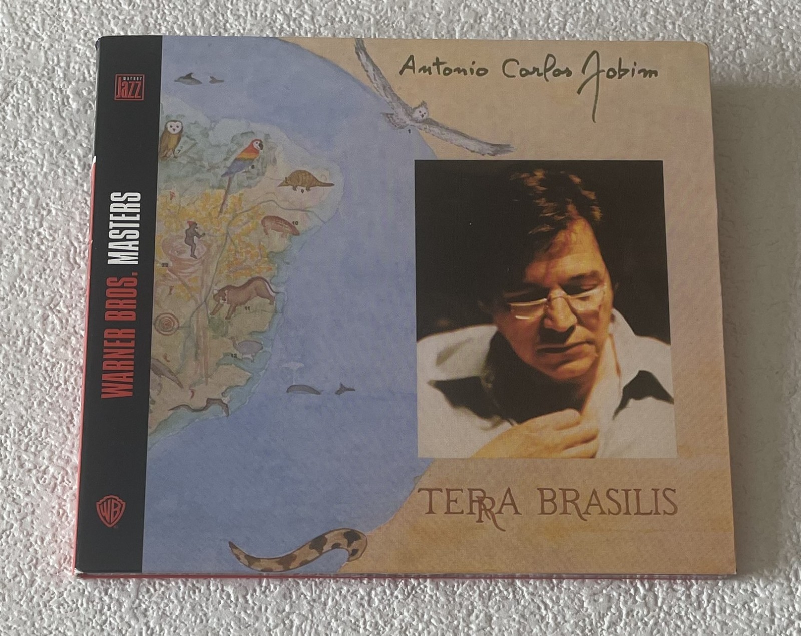 ANTONIO CARLOS JOBIM ~ TERRA BRASILIS ~ 2001 EU 20-TRACK REMASTERED CD ALBUM