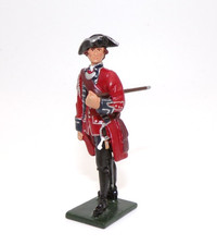Britains Redcoats  Bluecoats 47013 Provincial Officer 60th Reg of Foot 1755-64