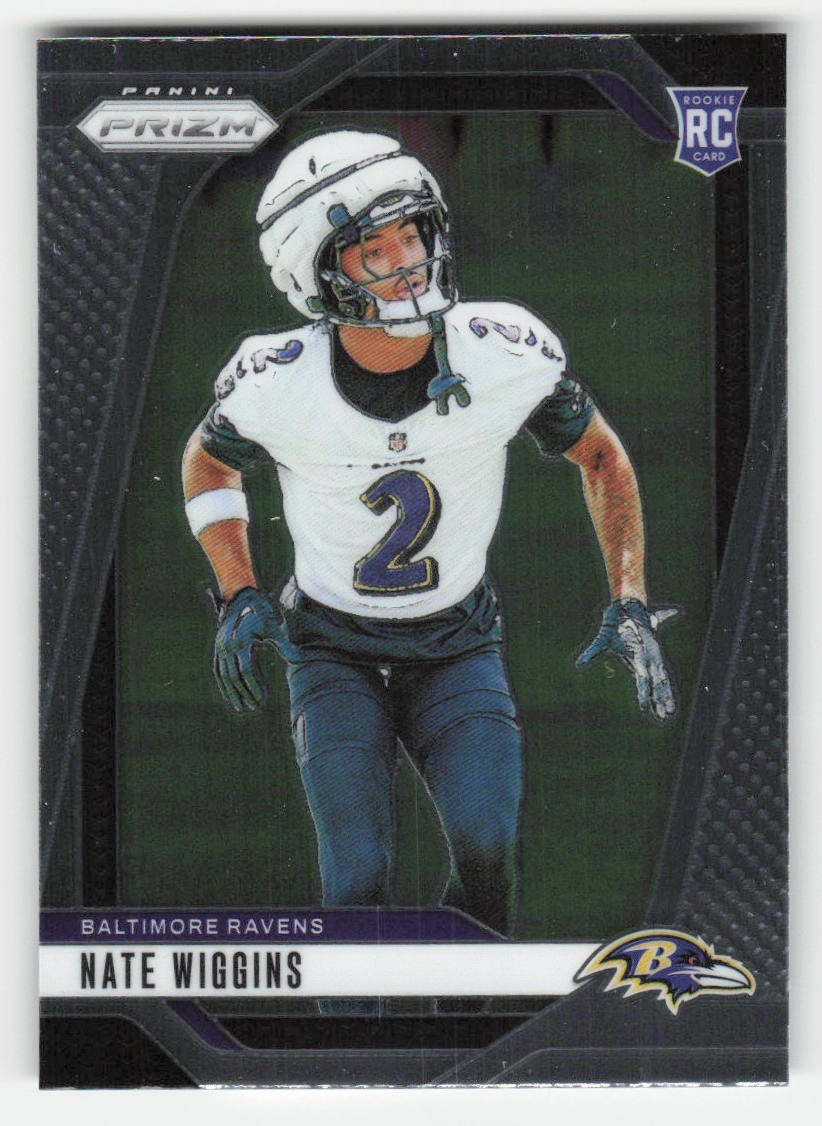 Nate Wiggins 2024 Panini Prizm RC #380