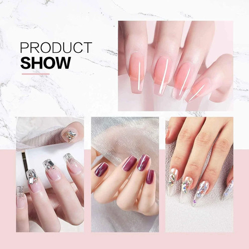 Morovan Acrylic Nail Kit with Everything - 9 Colors Acrylic and Carving Powder - Picture 3 of 7