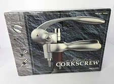 COSTCO PROFESSIONAL CORKSCREW WINE BOTTLE FACTORY SEALED 6 PIECE SET Open box