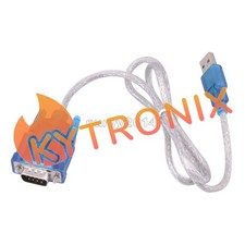 1PCS USB to RS232 Serial Port 9 Pin DB9 Cable Serial COM Port Adapter Convertor