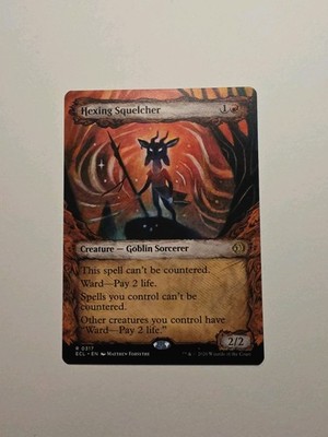 MTG Hexing Squelcher - Showcase, NM-Mint, English Lorwyn Eclipsed