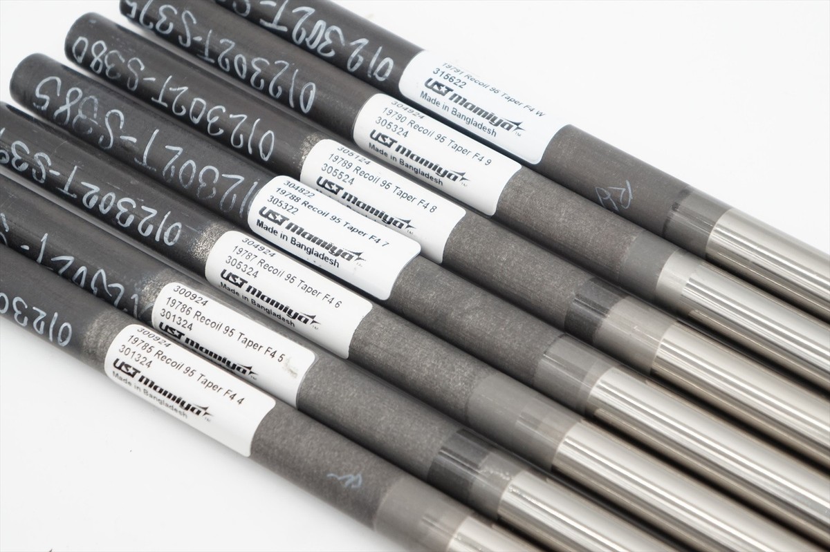 New Ust Recoil 95 F4 Stiff 4-Pw Graphite Iron Shaft Set .355 Taper