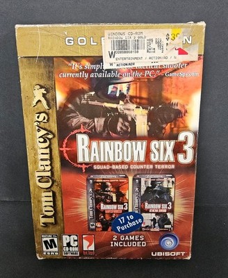 Rainbow Six 3 PC Game Bundle Box