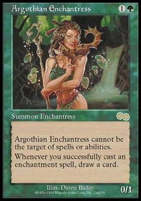 アルゴスの女魔術師/Argothian Enchantress 3枚セット MTG English Argothian Enchantress NM Normal Urza's Saga | eBay