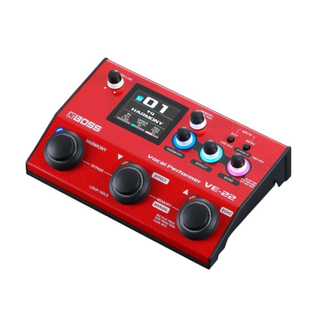 BOSS VE-22 Vocal Performer Processor Effects Harmony Live