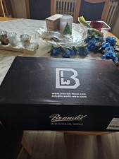 Brandit Phantom Boots 3-Loch  mit Stahlkappe Schwarz